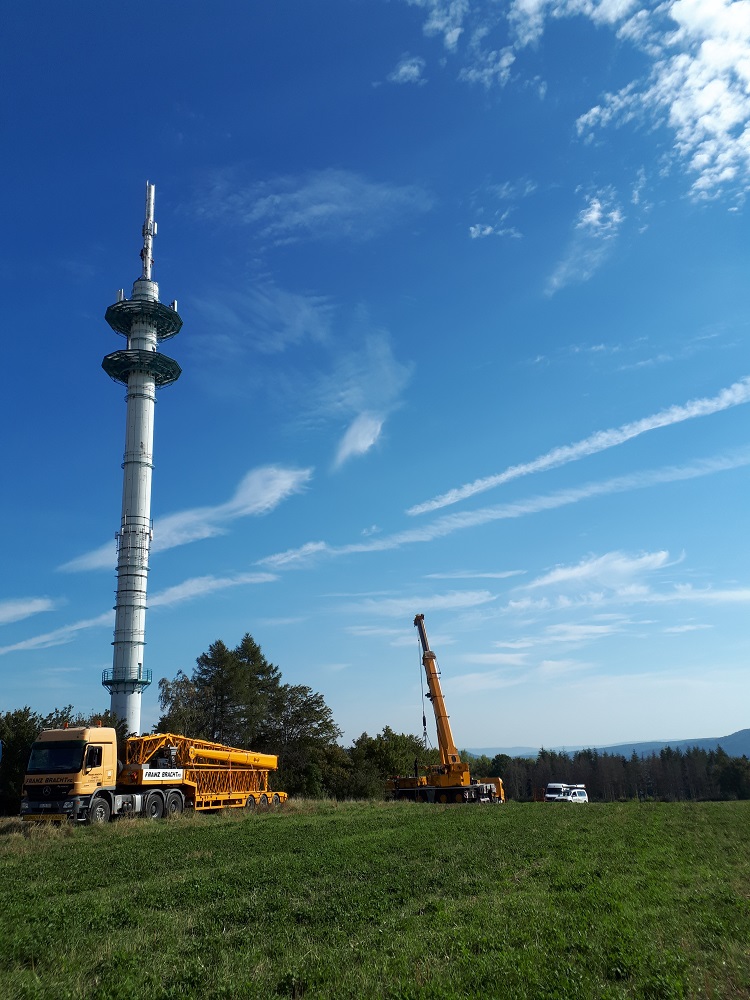 Funkturm auf dem Hohberg, Stadt Bad Pyrmont, Landkreis Hameln-Pyrmont, Niedersachsen (1)