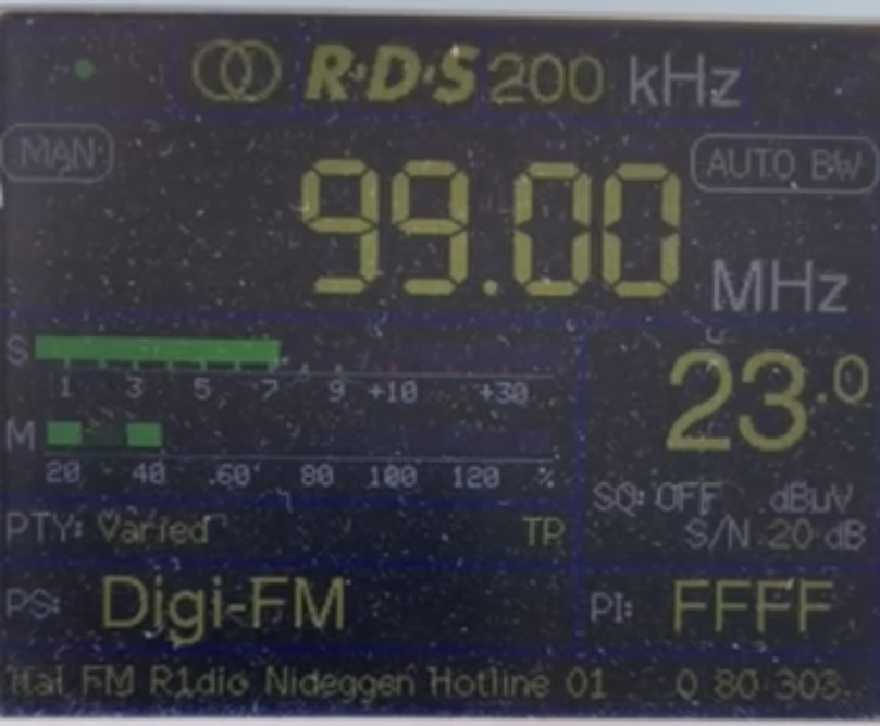 FM Empfang von Digi-FM in Wülfrath mit TEF6686