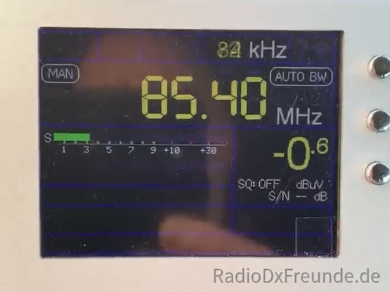 FM Empfang von _Noordzee 85.4_ auf 85.4MHz in Velbert-Nord