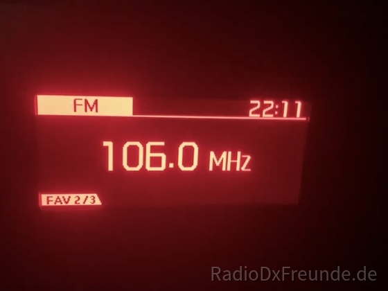 FM Empfang von NRW1 106.0MHz aus Dortmund in Tönisheide