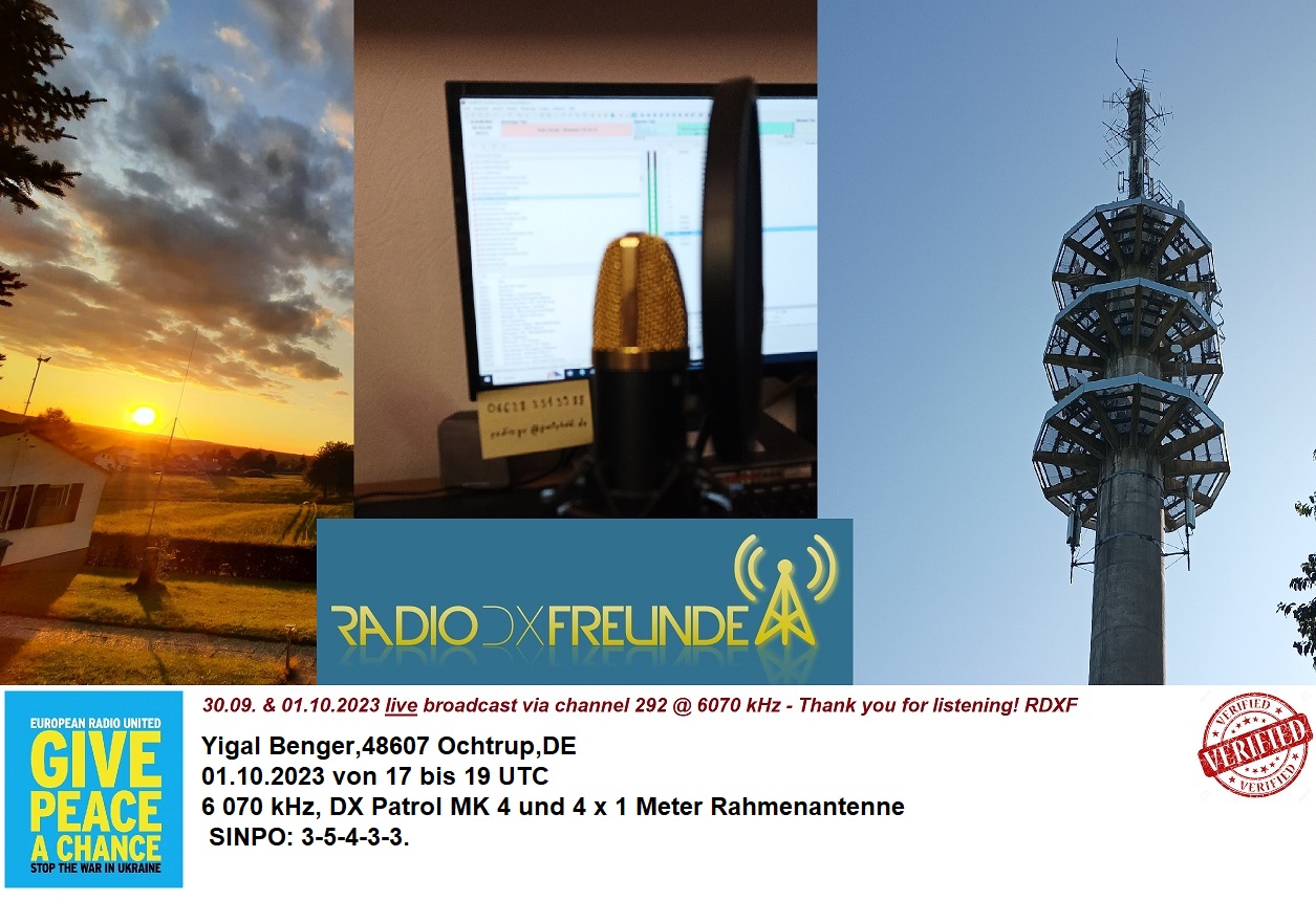 eQSL Livesendung Oktober 2023